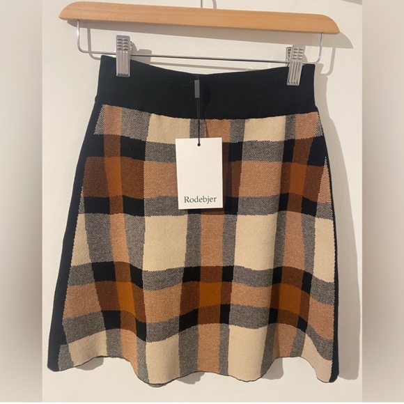 New! Rodebjer Tendai Plaid Mini Skirt | XS - Picture 2 of 9